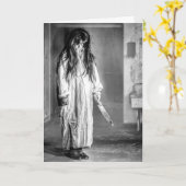 Gruskaart met donkere humor kaart (Gele Bloem)