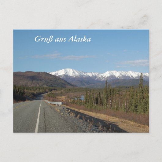 Gruß aus Alaska Briefkaart (Voorkant)