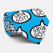 Grüß Gott, Duitse Hallo, Oostenrijk, Beieren, Swab Stropdas (Opgerold)