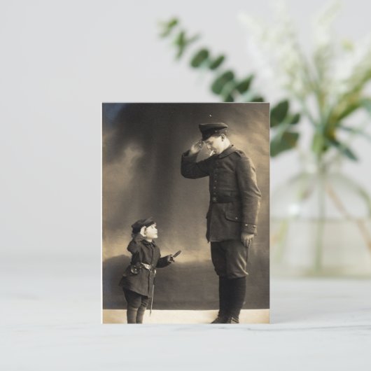 Grüß Gott, Kamerad Briefkaart (Staand voorkant)