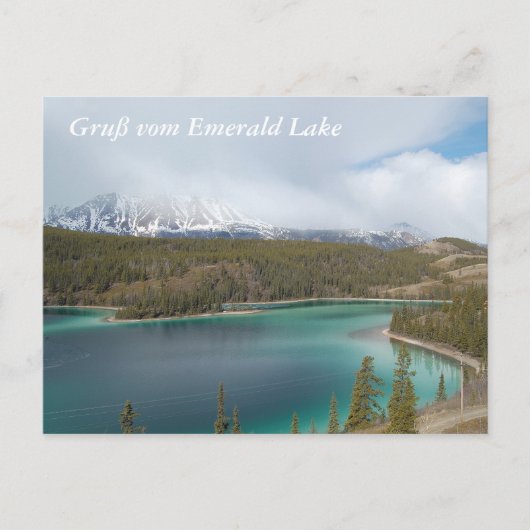 Gruß vom Emerald Lake Briefkaart (Voorkant)