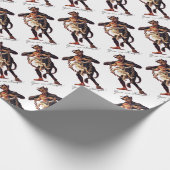 Gruss vom (GROENEN/EVA, NL) Krampus Cadeaupapier (Hoek)