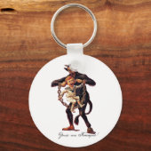 Gruss vom (GROENEN/EVA, NL) Krampus Sleutelhanger (Voorkant)
