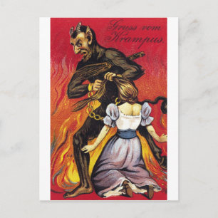 Gruss Vom Krampus Briefkaart