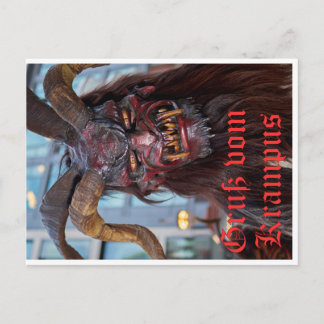 Gruß vom Krampus Briefkaart