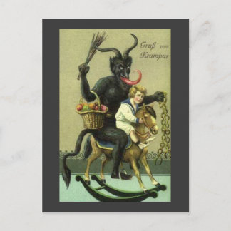 Gruss Vom Krampus Briefkaart