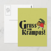 Gruss Vom Krampus Briefkaart (Voorkant / Achterkant)