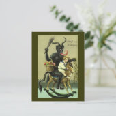 Gruss Vom Krampus Briefkaart (Staand voorkant)
