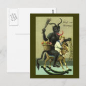 Gruss Vom Krampus Briefkaart (Voorkant / Achterkant)