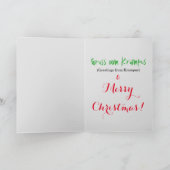 Gruss vom Krampus Feestdagen Kaart (Binnen)