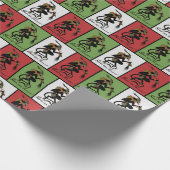 Gruss vom Krampus Inpakpapier (Hoek)