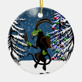 Gruss vom Krampus Keramisch Ornament