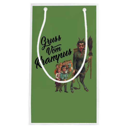 GRUSS VOM KRAMPUS KLEIN CADEAUZAKJE (Voorkant)