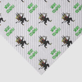 Gruss vom Krampus Merry Krampus Tissue Paper Tissuepapier (Detail)