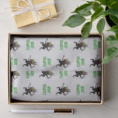 Gruss vom Krampus Merry Krampus Tissue Paper Tissuepapier (Geschenk)