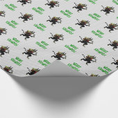 Gruss vom Krampus Merry Krampus Wrapping Paper 2 Cadeaupapier (Hoek)