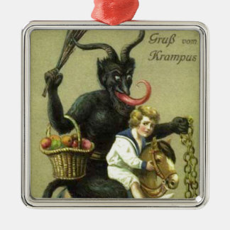 Gruss Vom Krampus Metalen Ornament