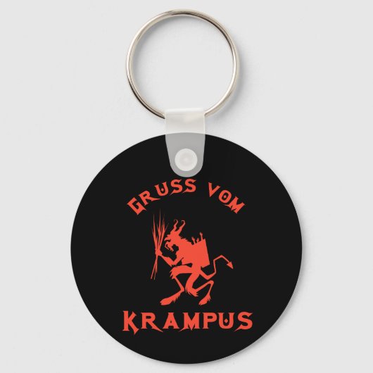 Gruss vom Krampus Sleutelhanger (Achterkant)