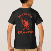Gruss vom Krampus T-shirt (Achterkant)