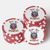 Grüße Vom Krampus Yule Duivel December Krampusnach Poker Chips (Opstapeling)