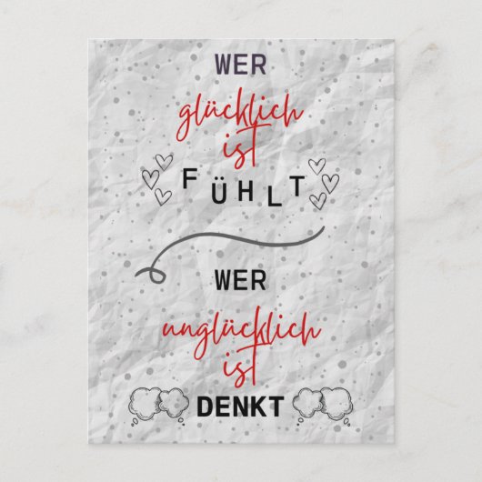 Grusskaret Briefkaart (Voorkant)