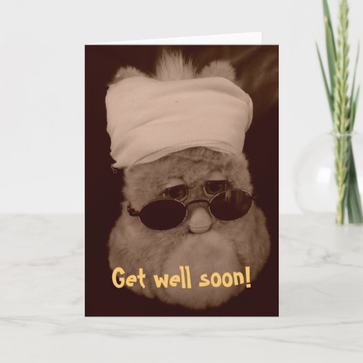 Grusskarte "Get well soon!" Kaart (Voorkant)