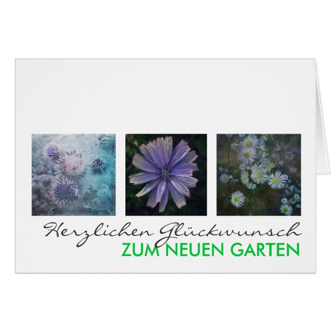 Grußkarte mit ihren Fotos (Voorkant Horizontaal)