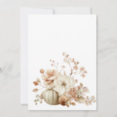 Grutige Cute Eerste Verjaardag Halloween Bedankt A (Achterkant)