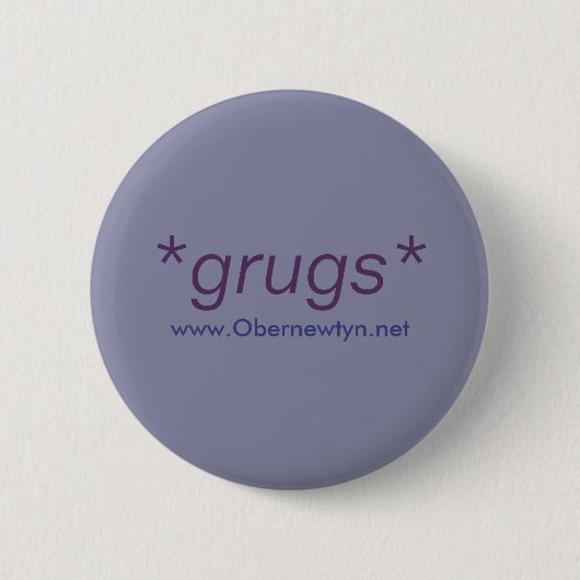 *grutten* ronde button 5,7 cm (Voorkant)
