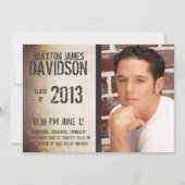 Gruwelig Grunge Graffiti Stijl Foto Grad (Voorkant)