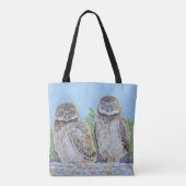 Gruwende uiltjes tote bag (Achterkant)