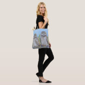 Gruwende uiltjes tote bag (Op model)