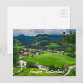 Gruyère Zwitserland briefkaart (Voorkant / Achterkant)