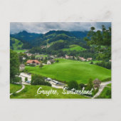 Gruyère Zwitserland briefkaart (Voorkant)