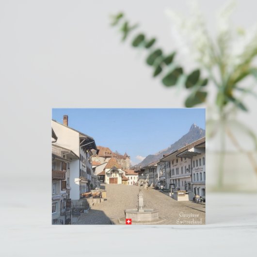 Gruyères, Zwitserland Briefkaart (Staand voorkant)
