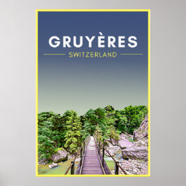 Gruyeres Zwitserland Poster