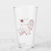 GRYFFINDOR™-constellatie Glas (Voorkant)