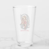 GRYFFINDOR™ Crosshatched Emblem Glas (Achterkant)