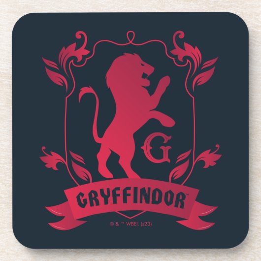 GRYFFINDOR™ House Crest Bier Onderzetter (Voorkant)