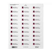 GRYFFINDOR™ House Crest Etiket (Full Sheet)