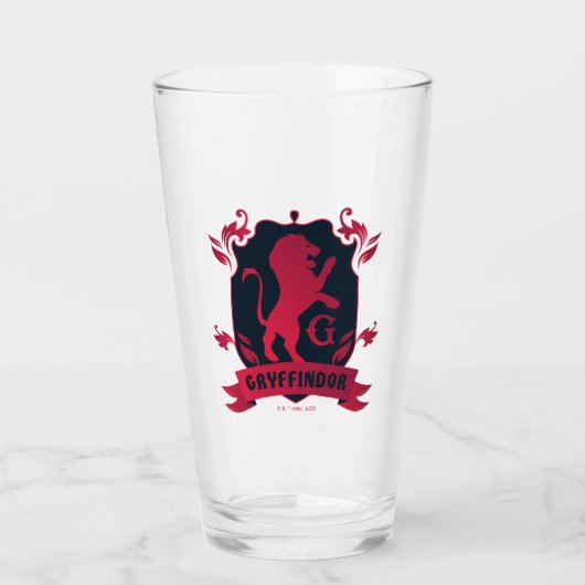 GRYFFINDOR™ House Crest Glas (Voorkant)