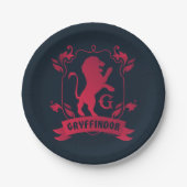  GRYFFINDOR™ House Crest Papieren Bordje (Voorkant)
