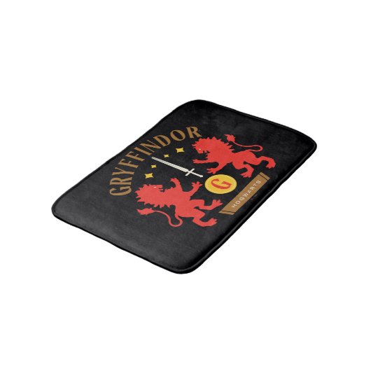 GRYFFINDOR™ House Double Lion Sword Graphic Badmat (Gekanteld)