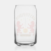 GRYFFINDOR™ House Double Lion Sword Graphic Blikvorm Glas (Achterkant)