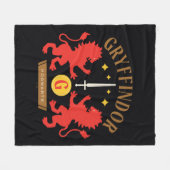 GRYFFINDOR™ House Double Lion Sword Graphic Fleece Deken (Voorkant (Horizontaal))