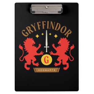 GRYFFINDOR™ House Double Lion Sword Graphic Klembord