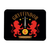 GRYFFINDOR™ House Double Lion Sword Graphic Magneet (Horizontaal)