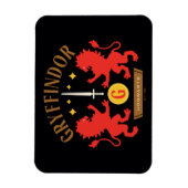GRYFFINDOR™ House Double Lion Sword Graphic Magneet (Verticaal)