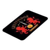GRYFFINDOR™ House Double Lion Sword Graphic Magneet (Linkerzijde)