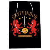 GRYFFINDOR™ House Double Lion Sword Graphic Medium Cadeauzakje (Voorkant)